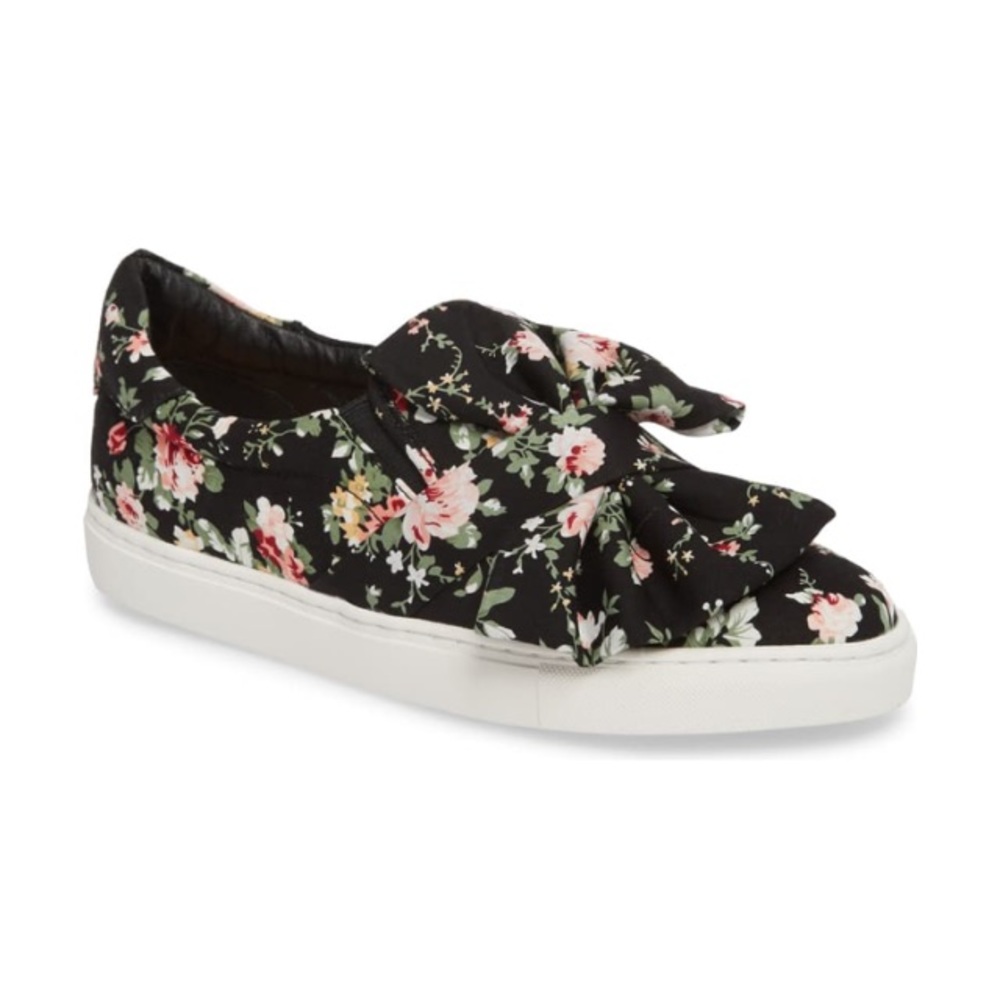 Nordstrom floral bow halogen slip-on